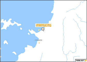 map of Inandeng