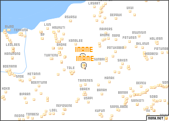 map of Inane