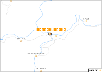 map of Inangahua Camp