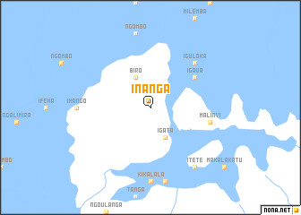 map of Inanga