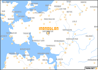 map of Inanodlan