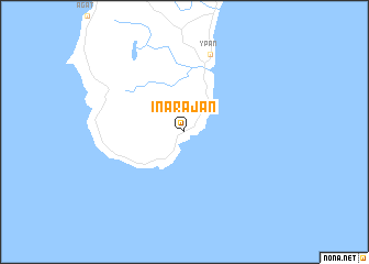 map of Inarajan