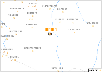 map of Inaria