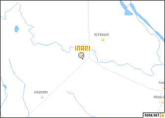 map of Inari