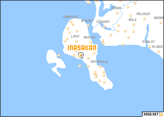 map of Inasakan