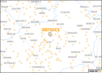 map of Inatovce