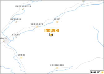 map of Inaushi