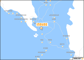 map of Inawae