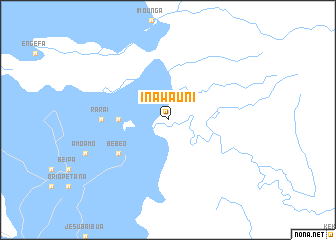 map of Inawauni