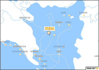 map of Inawi