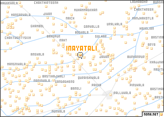 map of Ināyat Ali