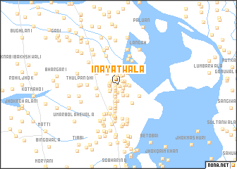 map of Inayātwāla