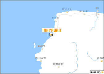 map of Inayauan