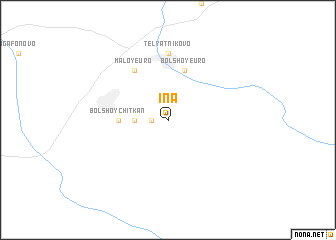 map of Ina