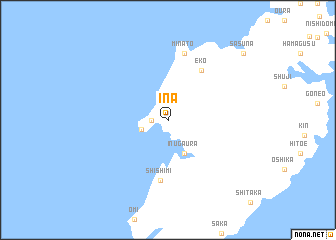 map of Ina