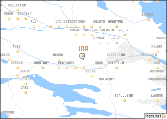 map of Ina