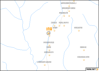 map of Ina