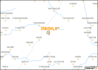 map of Inbinhla