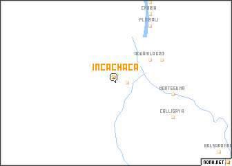 map of Incachaca