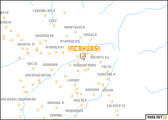 map of Incahuasi