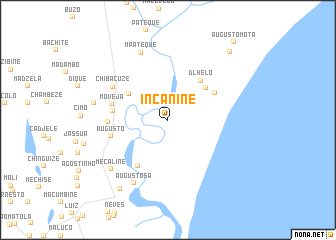 map of Incanine