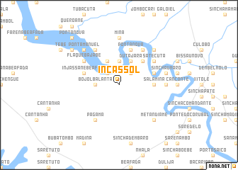 map of Incassol