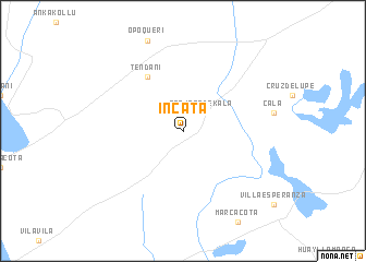 map of Incata