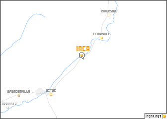 map of Inca