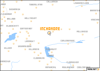 map of Inchamore