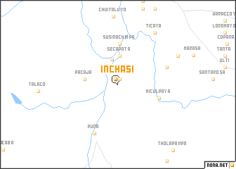 map of Inchasi