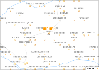 map of Īncheh