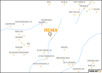 map of Īncheh