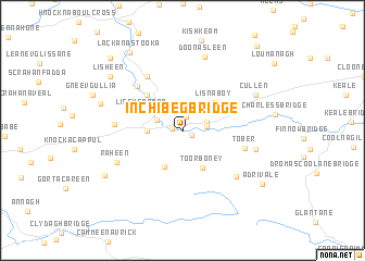 map of Inchibeg Bridge