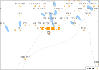 map of Inchiboula