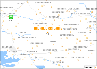 map of Inchicorrigane