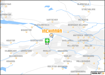 map of Inchinnan
