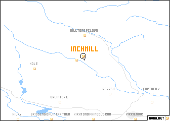 map of Inchmill