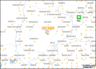 map of Inch\