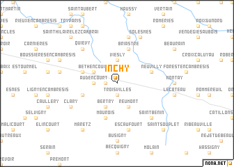 map of Inchy