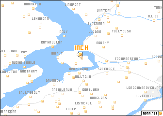 map of Inch