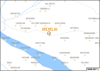 map of İncirlik