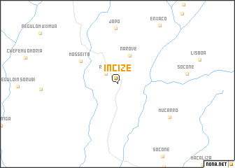 map of Incize