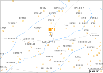 map of İnci