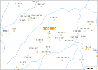 map of Incoera