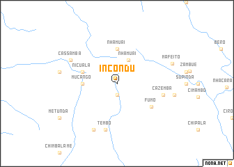 map of Incondu