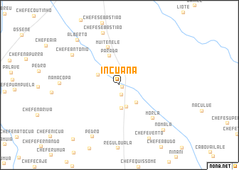 map of Incuana