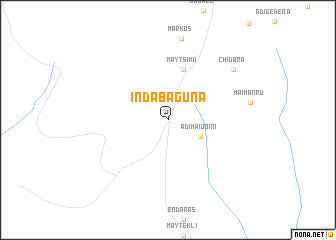 map of Indabaguna