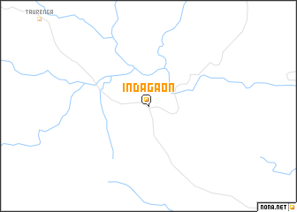 map of Indagaon