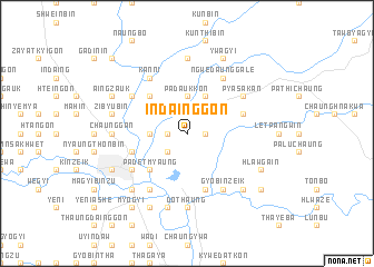 map of Indainggon