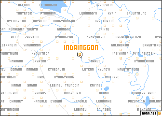 map of Indainggon